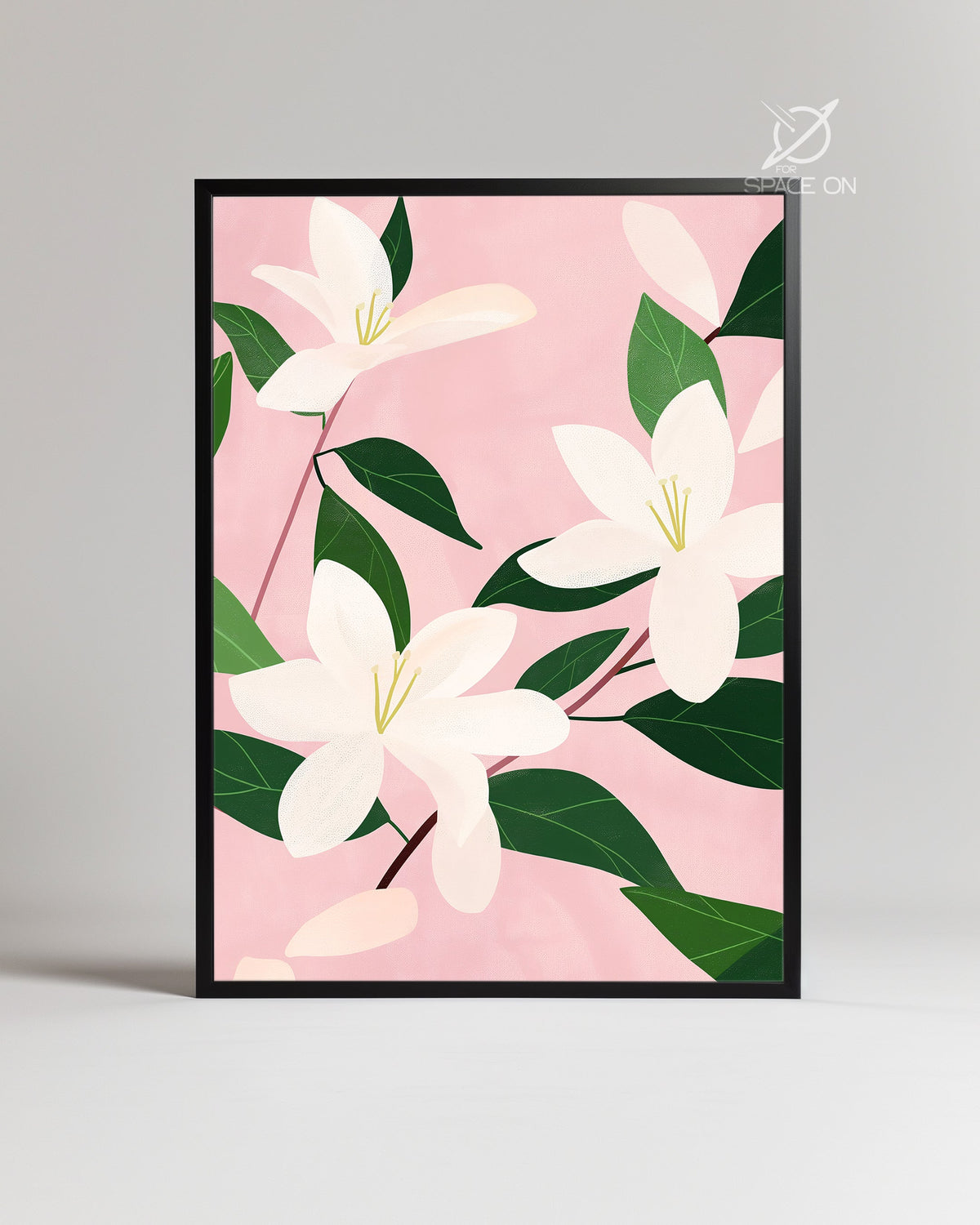 Fleur Pastel Poster Tablosu