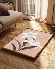 Fleur Rose Poster Tablosu