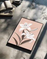 Fleur Rose Poster Tablosu