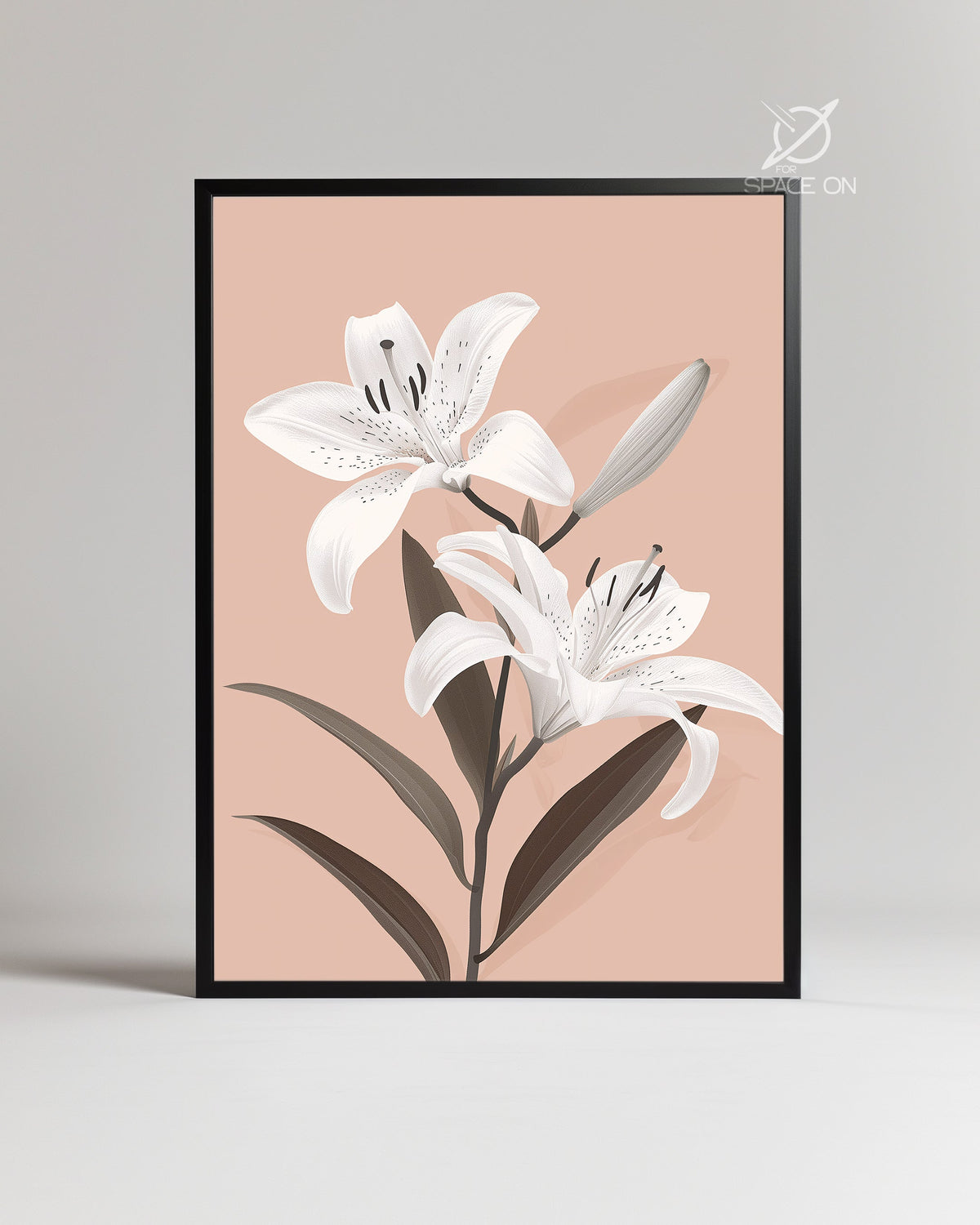 Fleur Rose Poster Tablosu