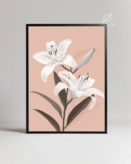 Fleur Rose Poster Tablosu