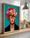 Floral Frida Poster Tablosu