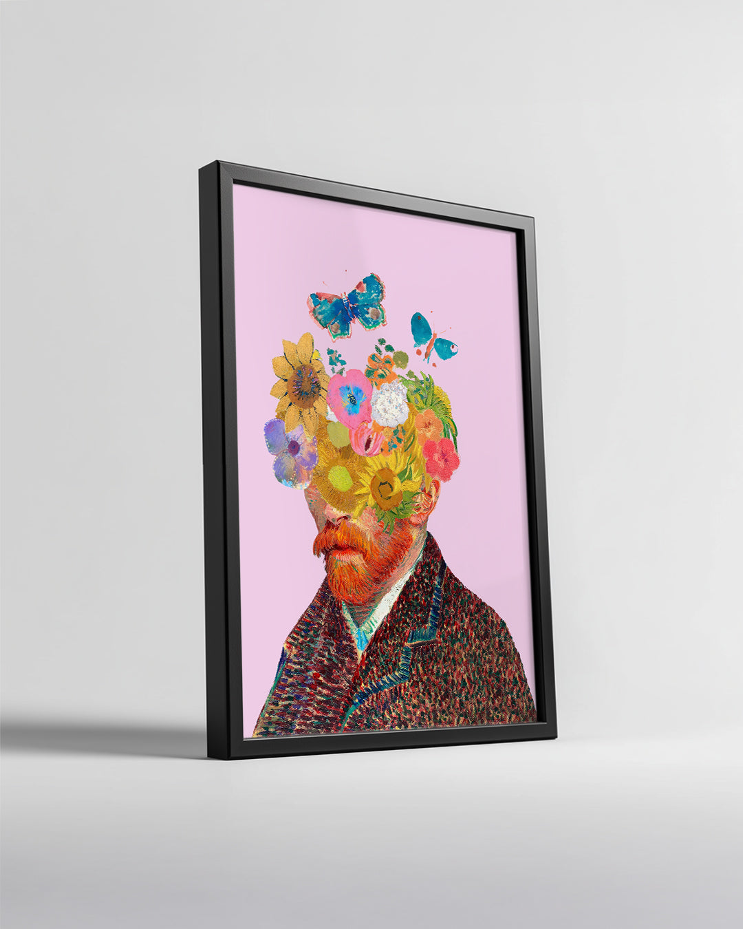 Floral Head Poster Tablosu