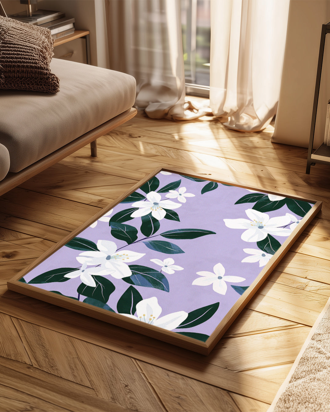 Floral Rhythm Poster Tablosu