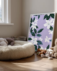 Floral Rhythm Poster Tablosu