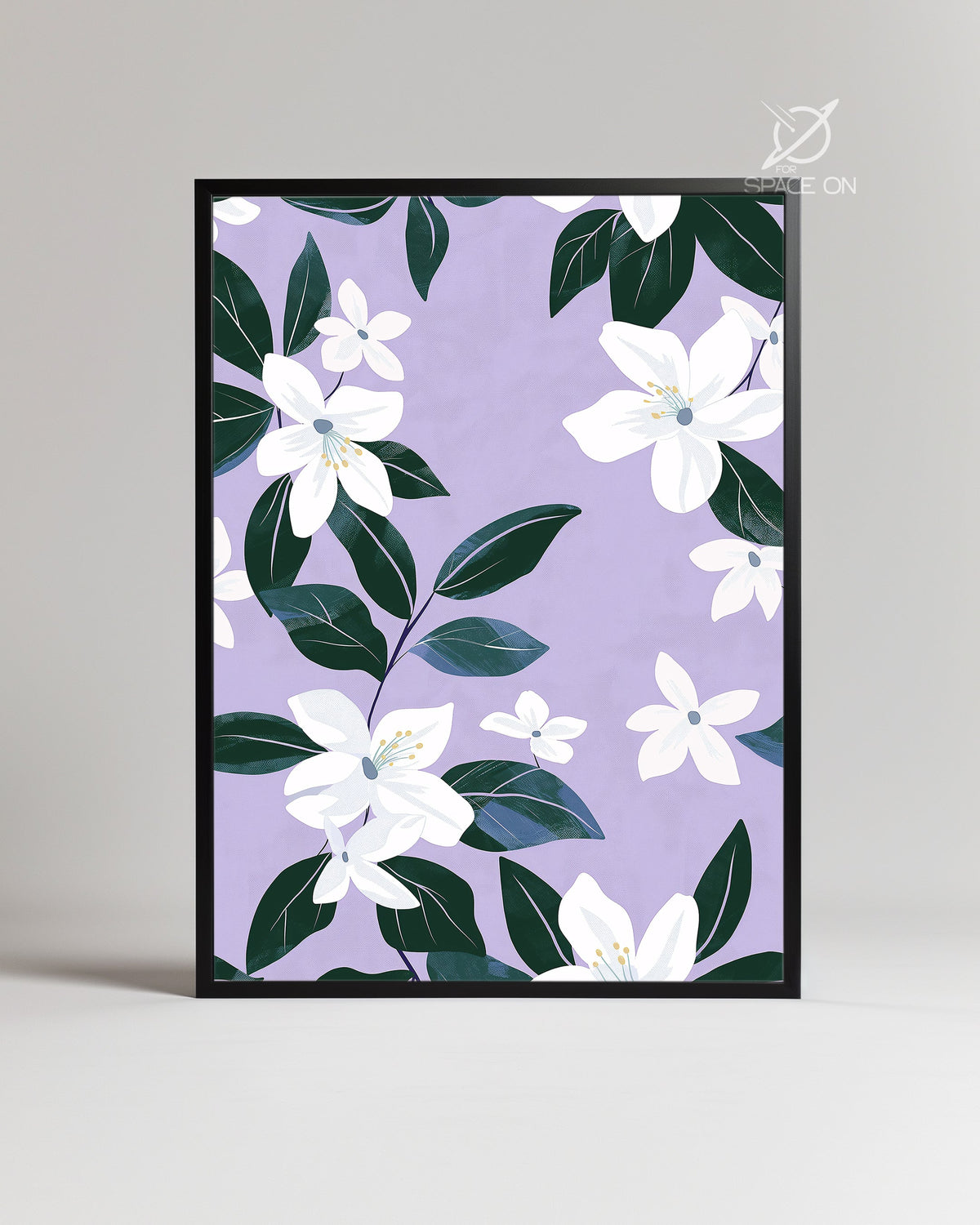 Floral Rhythm Poster Tablosu