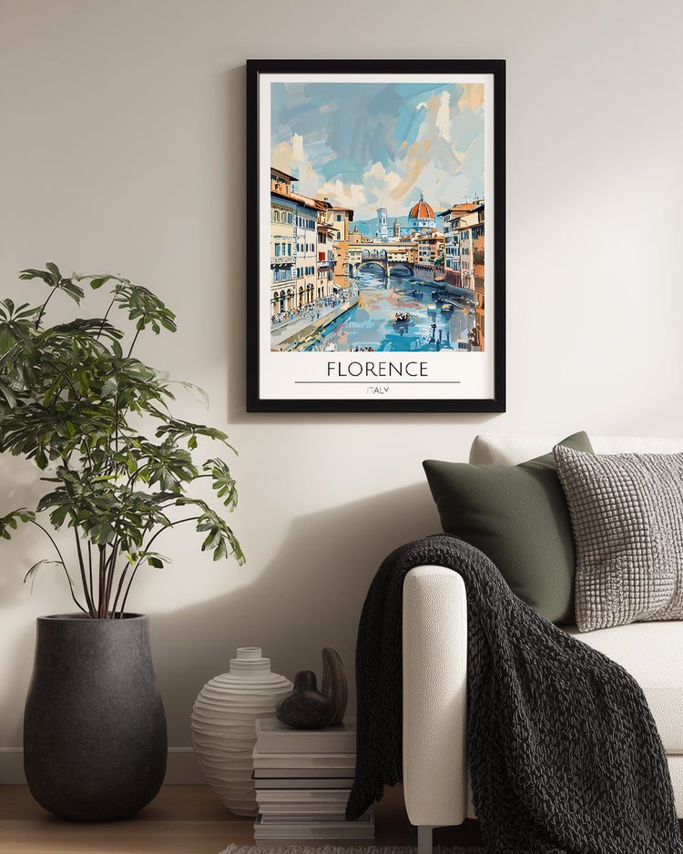 Floransa İtalya Poster Tablosu