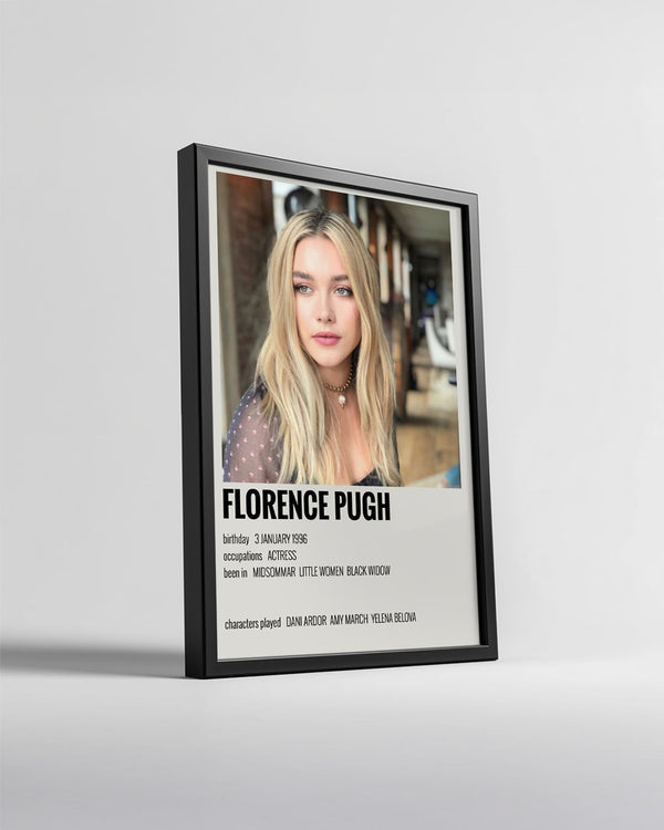 Florence Pugh Poster Tablosu