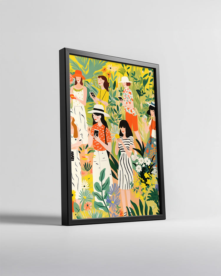 Flower Field Poster Tablosu