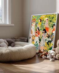 Flower Field Poster Tablosu