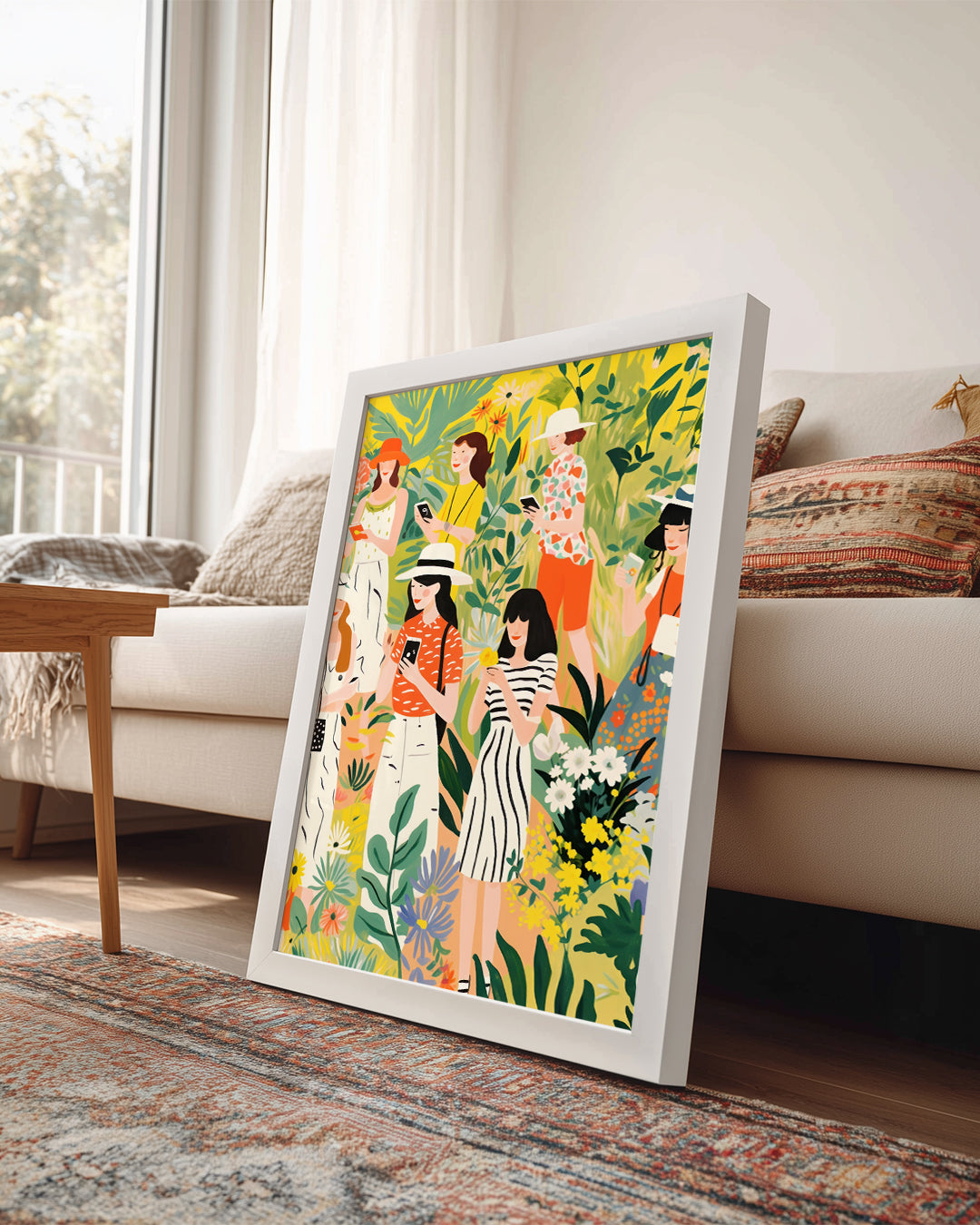 Flower Field Poster Tablosu