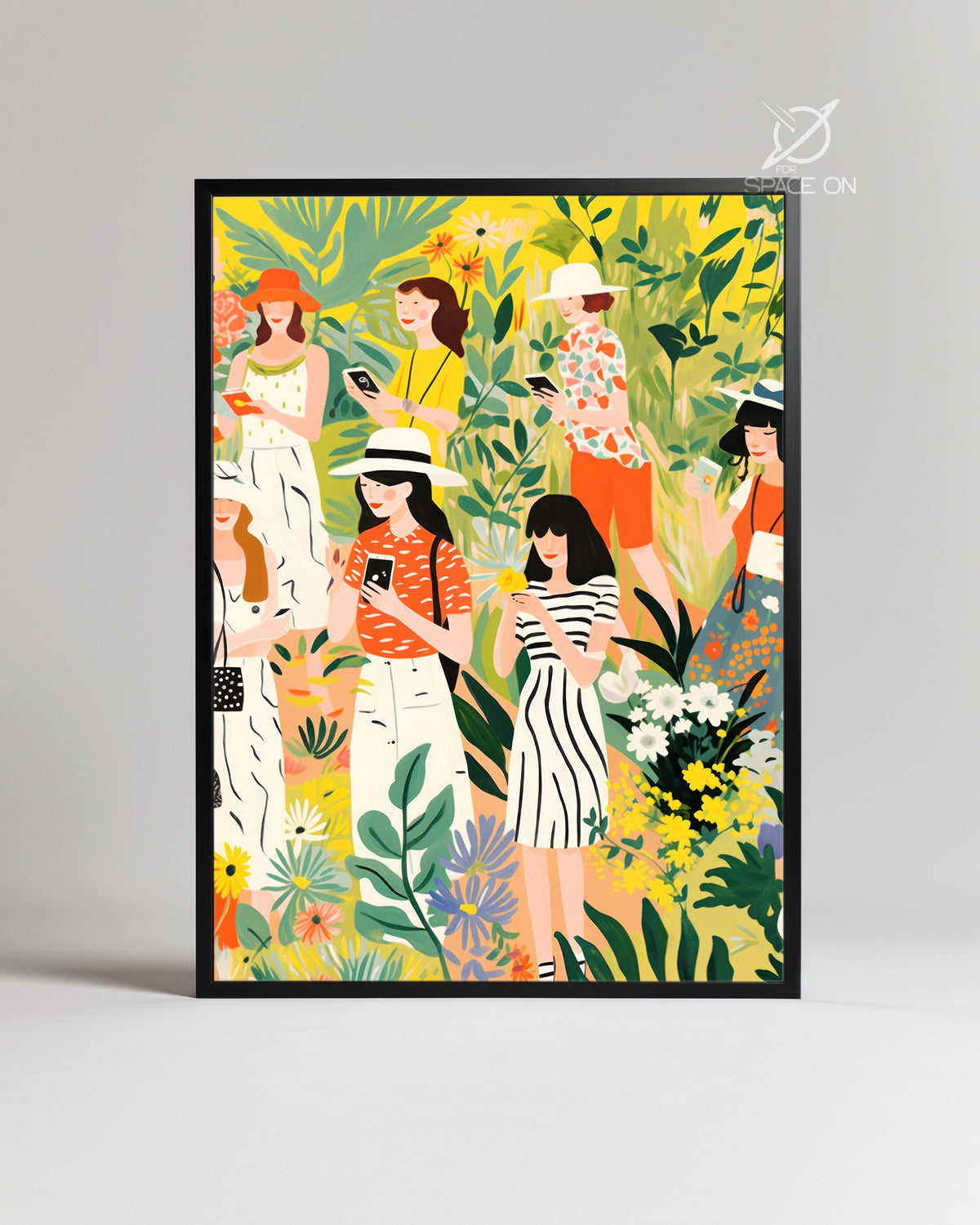 Flower Field Poster Tablosu