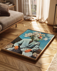 Flower Head Poster Tablosu