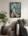 Flower Head Poster Tablosu