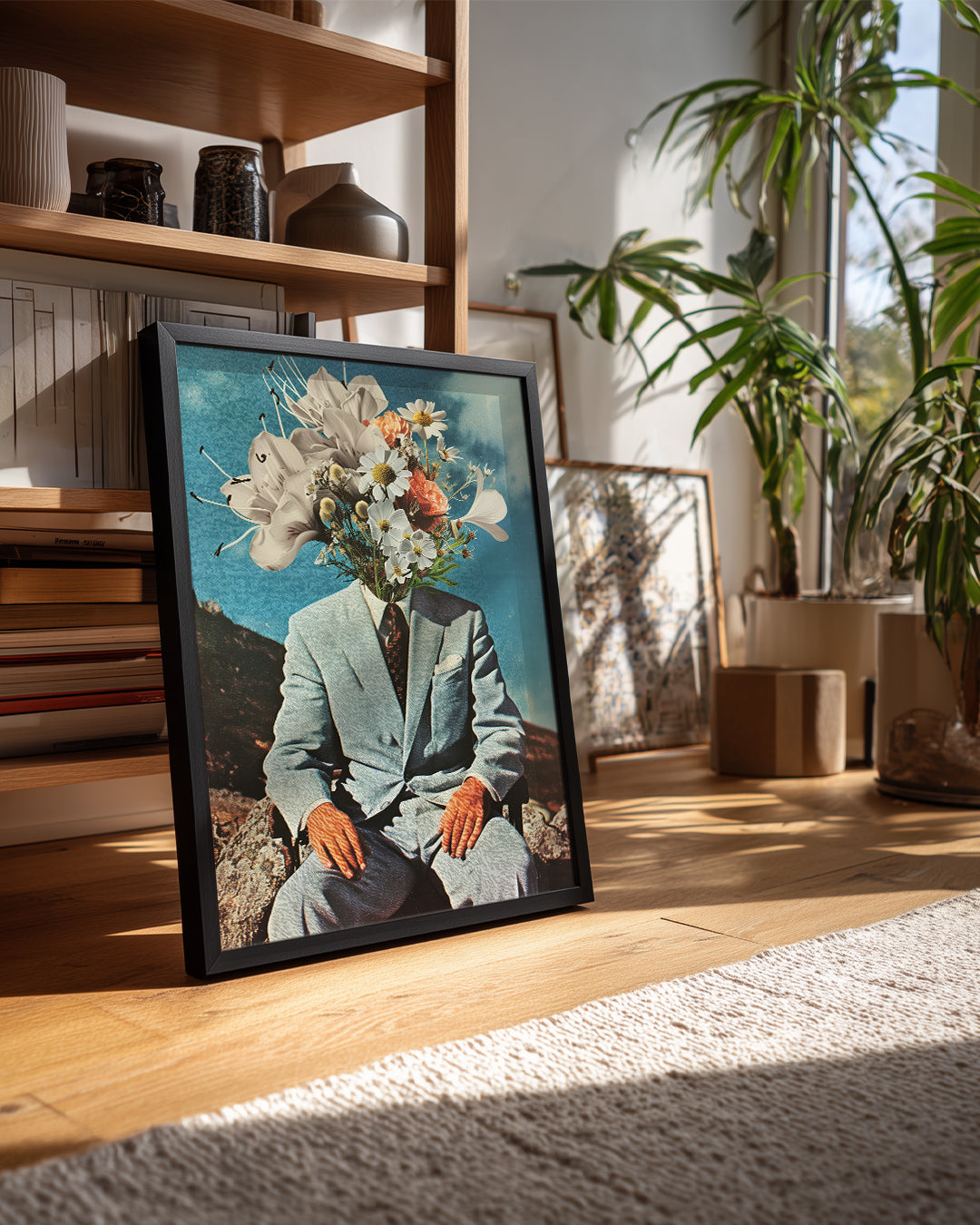 Flower Head Poster Tablosu