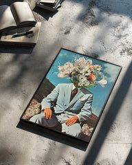Flower Head Poster Tablosu