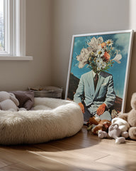 Flower Head Poster Tablosu