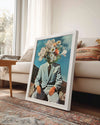 Flower Head Poster Tablosu