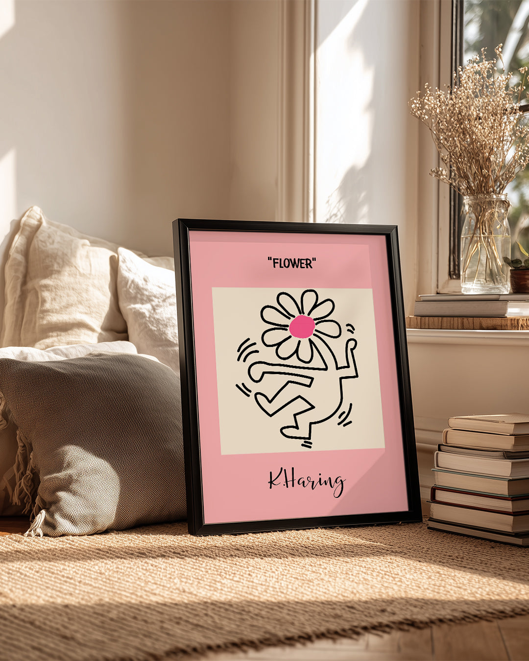 Flower Man Poster Tablosu