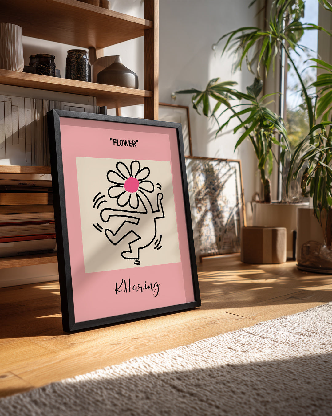 Flower Man Poster Tablosu