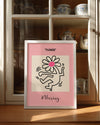 Flower Man Poster Tablosu