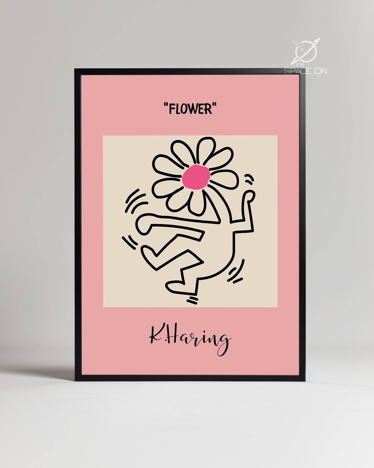 Flower Man Poster Tablosu