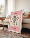 Flower Man Poster Tablosu