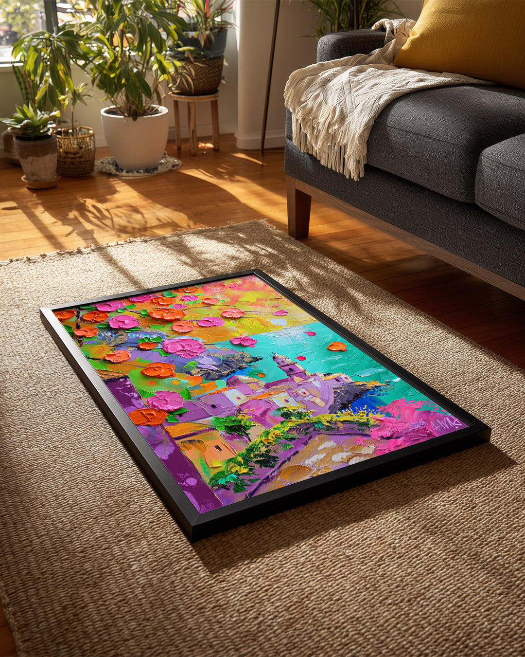 Flower Town Poster Tablosu