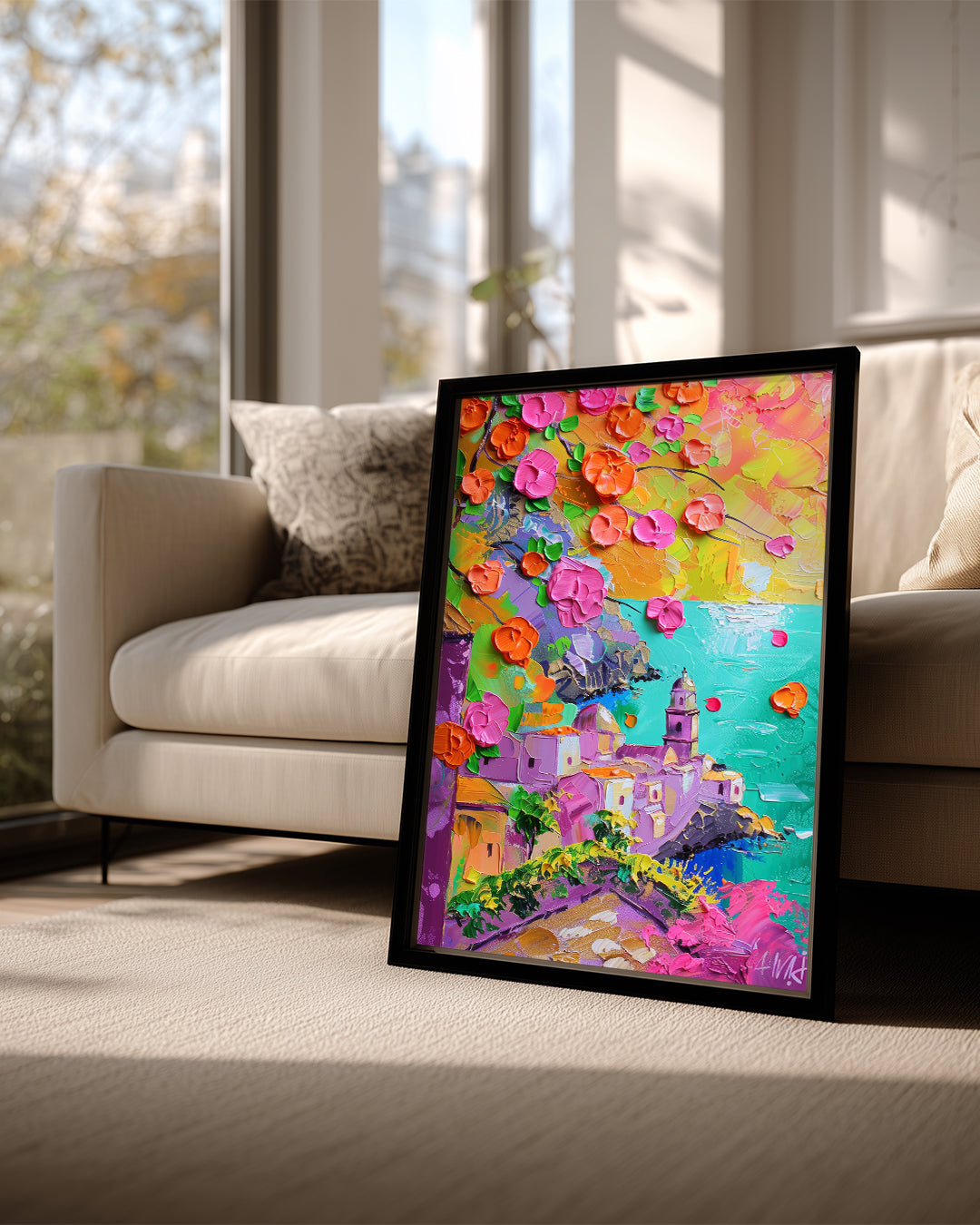 Flower Town Poster Tablosu