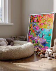 Flower Town Poster Tablosu