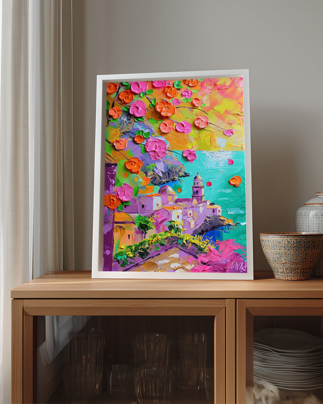 Flower Town Poster Tablosu
