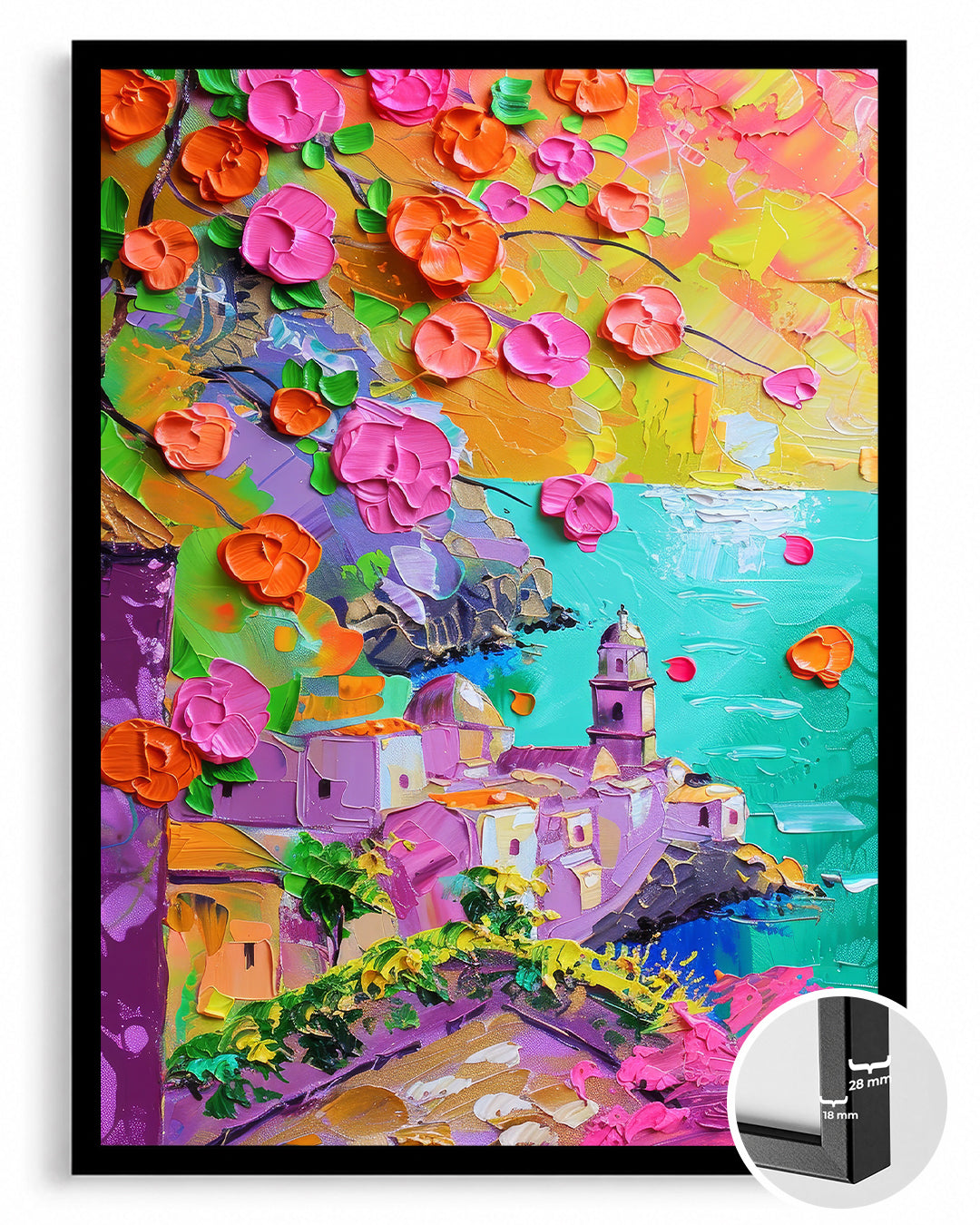 Flower Town Poster Tablosu