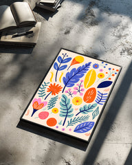 Folie Botanique Poster Tablosu