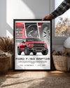 Ford F150 Raptor Poster Tablosu