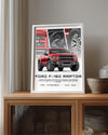 Ford F150 Raptor Poster Tablosu