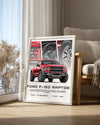 Ford F150 Raptor Poster Tablosu