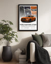 Ford Mustang GT500 Poster Tablosu