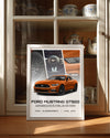 Ford Mustang GT500 Poster Tablosu