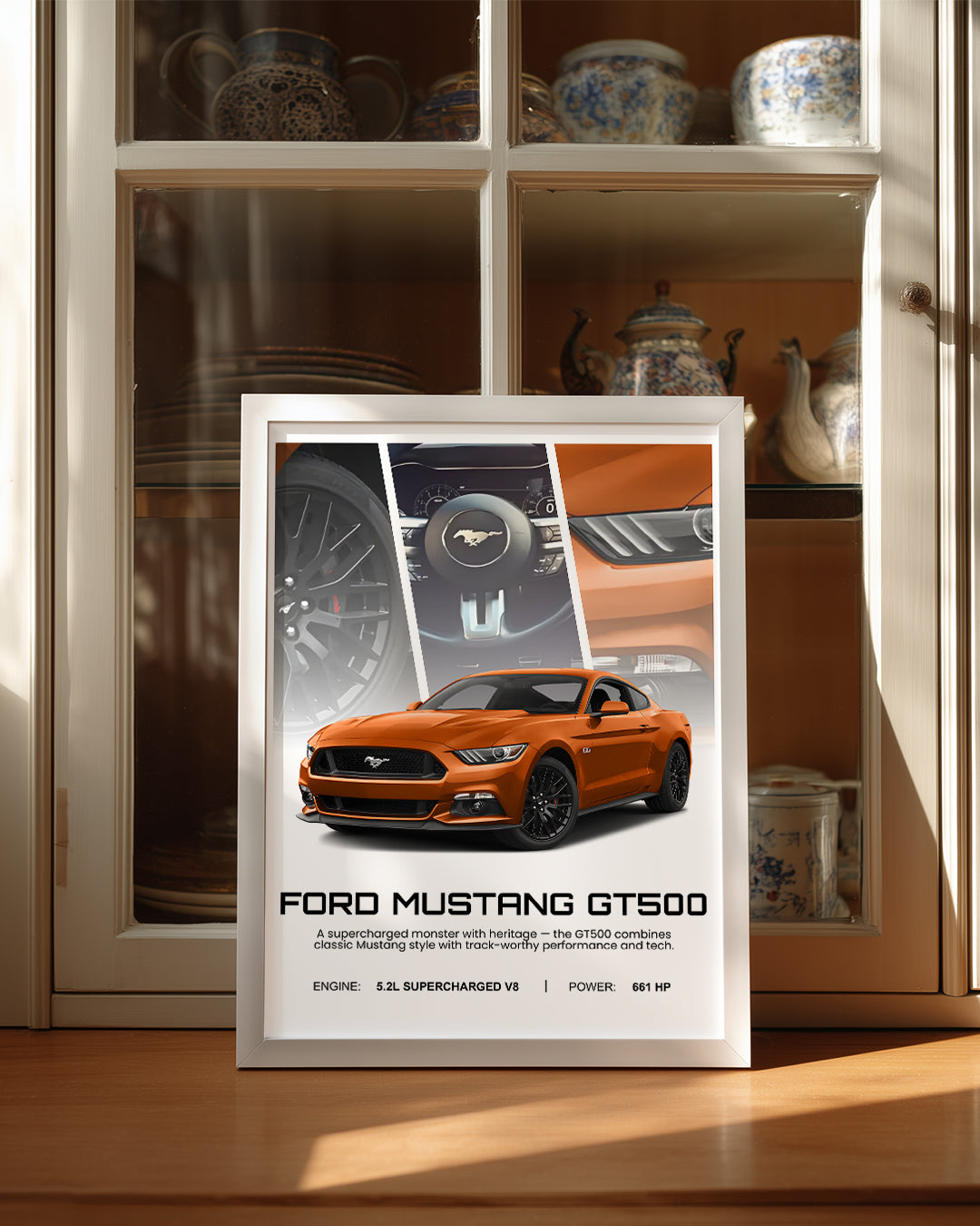 Ford Mustang GT500 Poster Tablosu