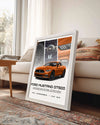Ford Mustang GT500 Poster Tablosu