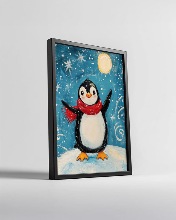 Forest Pine Christmas Poster Tablosu