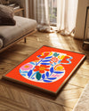 Forme Fleur Poster Tablosu