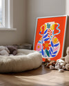 Forme Fleur Poster Tablosu