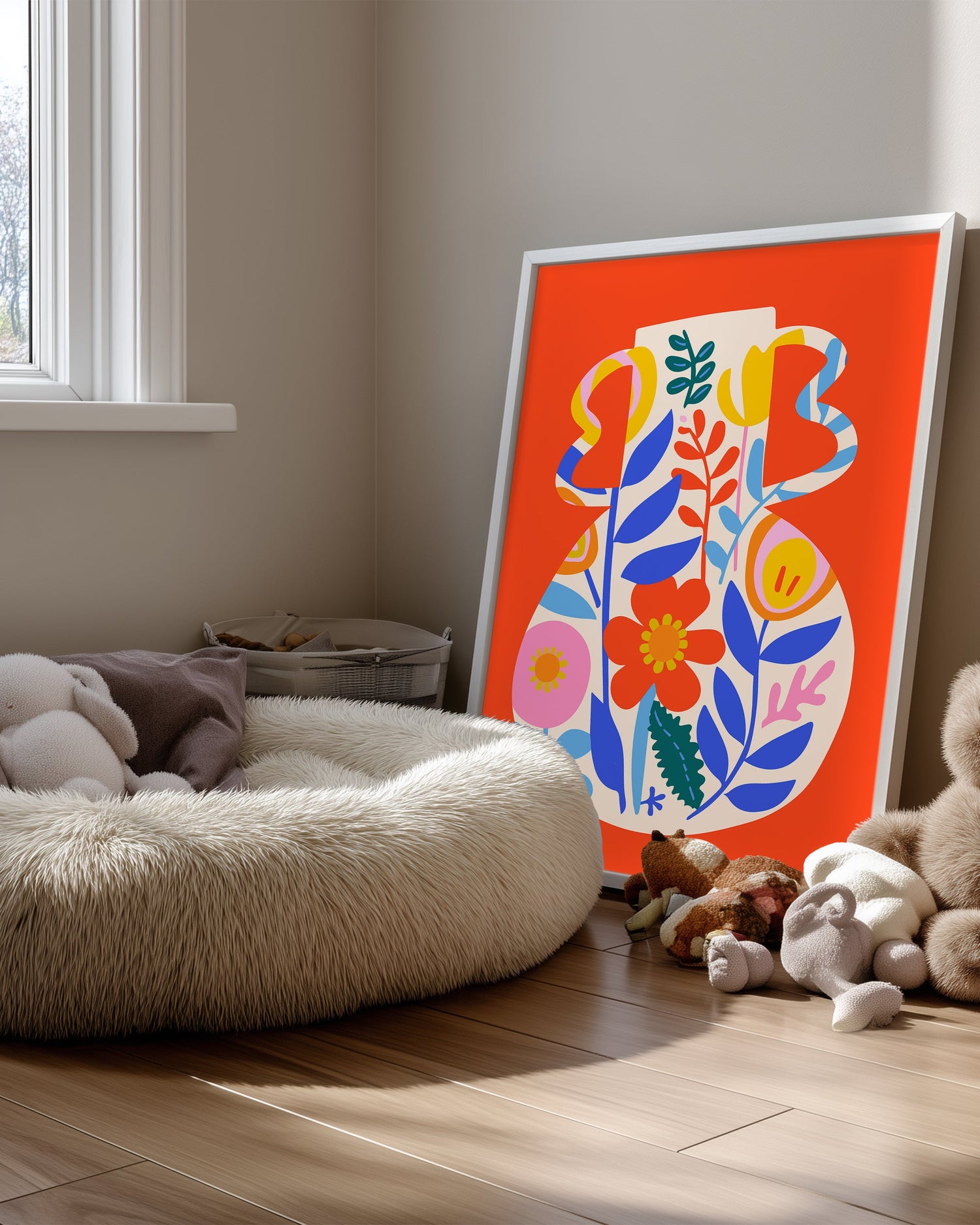 Forme Fleur Poster Tablosu