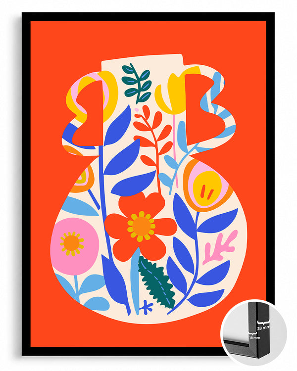 Forme Fleur Poster Tablosu