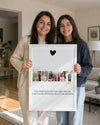 Fotoğraflı Best Mummy Ever Kolaj Poster Tablosu Poster Tablosu