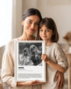 Fotoğraflı MUM Sözlük Tanımlı Poster Tablosu Poster Tablosu