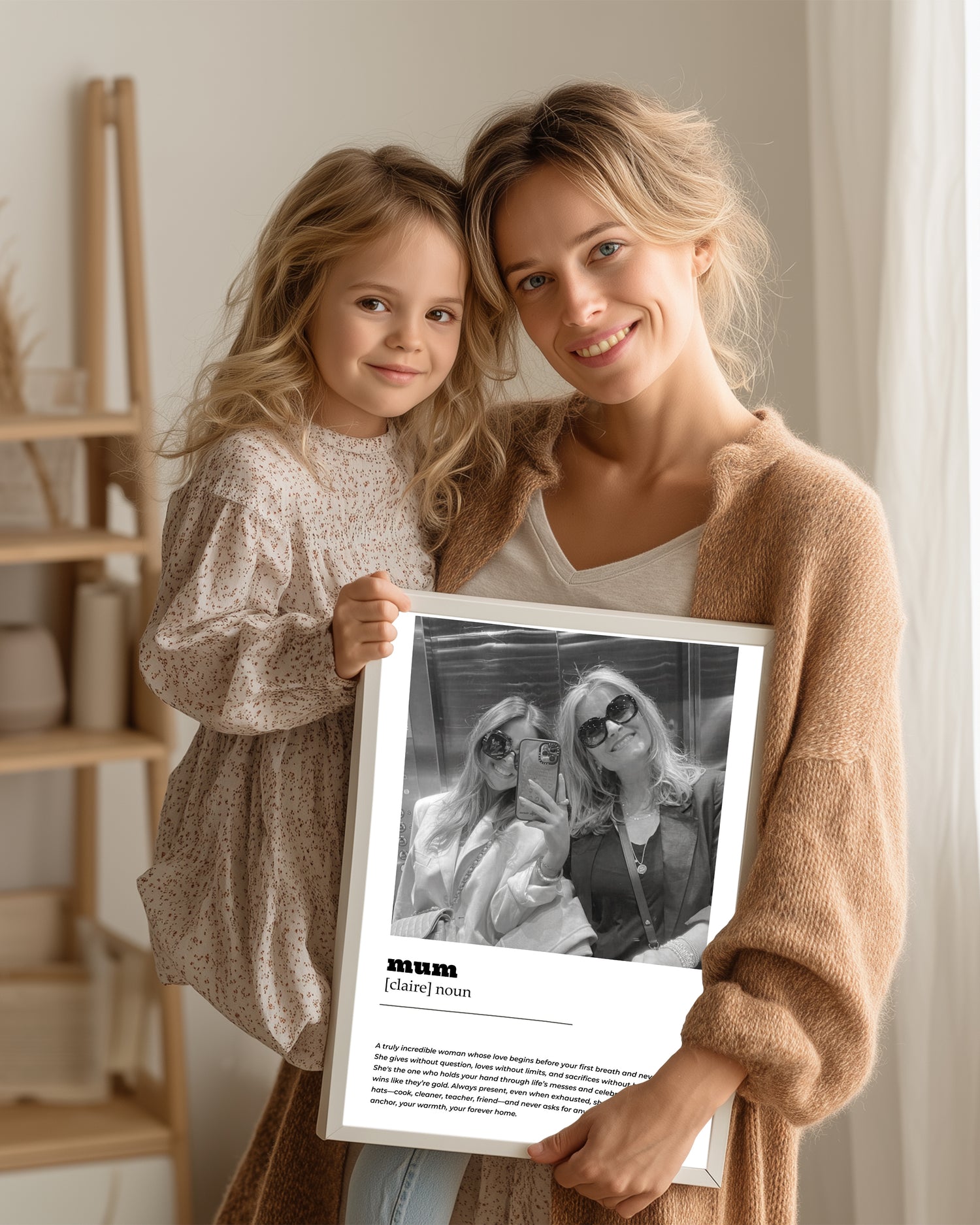 Fotoğraflı MUM Sözlük Tanımlı Poster Tablosu Poster Tablosu