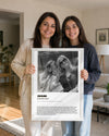 Fotoğraflı MUM Sözlük Tanımlı Poster Tablosu Poster Tablosu