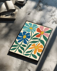 Four Bloom Poster Tablosu